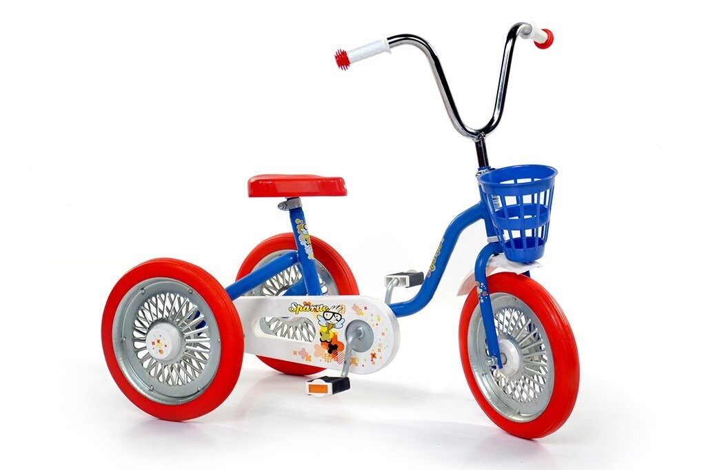 Velomachine zils bērnu velosipēds-trīsritenis ”SPĀRĪTE”