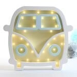 Happymoon naktslampa "autobuss", krāsa: dzeltens