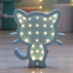 Happymoon naktslampa "kaķis"