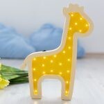 Happymoon naktslampa "žirafe"
