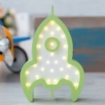 Happymoon naktslampa "kosmosa kuģis"