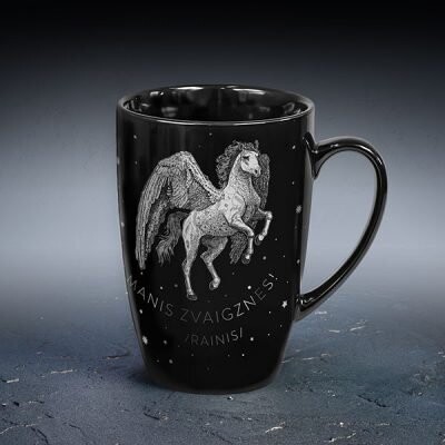 Krūze "Pegass “Ko tu man vari padarīt, aiz manis zvaigznes!”"