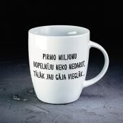 Krūze "Pirmo miljonu nopelnīju neko nedarot..."