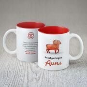 Krūze ar zodiaka zīmi, zodiaka zīme: Auns