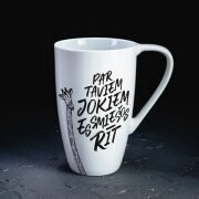 Krūze, žirafe "Par taviem jokiem smiešos rīt"