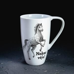 Krūze, zirgs "Noķer vēju"