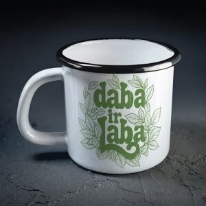Metāla krūze "Daba ir laba"