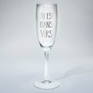 Šampanieša glāze, "Tu esi mans vīrs"