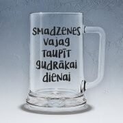 Alus kauss, "Smadzenes vajag taupīt gudrākai dienai"