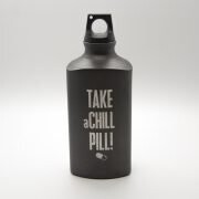Alumīnija pudele, "Take a chill pill"