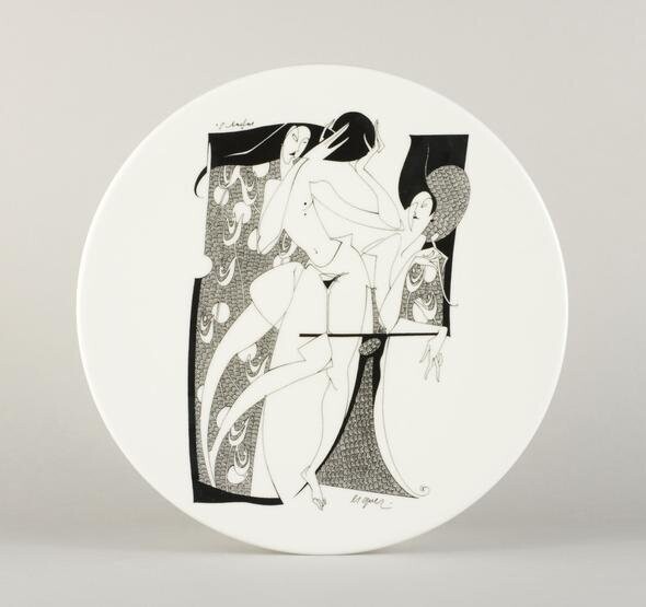 Porcelāna šķīvis Liquer, Vilipsons
