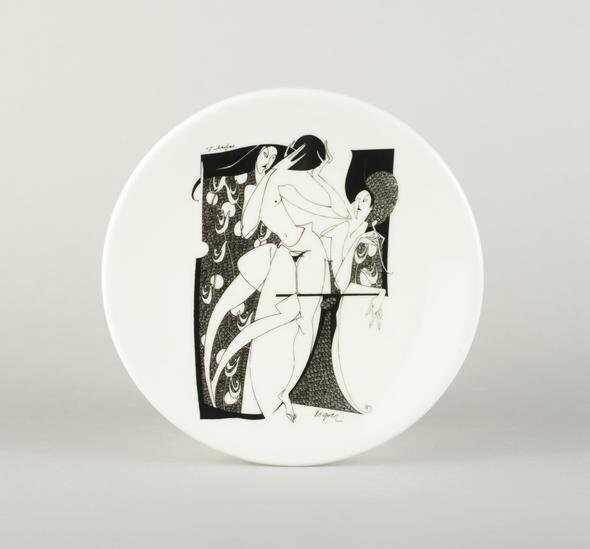 Porcelāna šķīvis Liquer, Vilipsons, Izmēri: Deserta šķīvis O