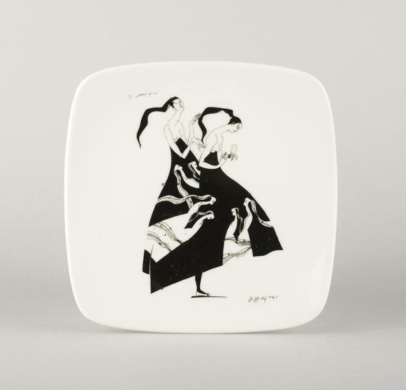 Porcelāna šķīvis Sestdiena, Vilipsons