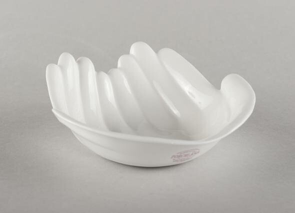 Porcelāna jūgendstila svečturis
