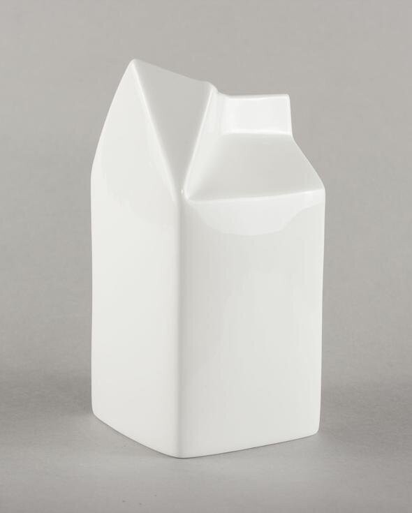 Porcelāna piena paka S