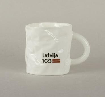 Burzīta kafijas krūze LV100, Dizains: 1