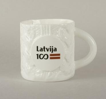 Adīta tējas krūze LV100, Dizains: 1