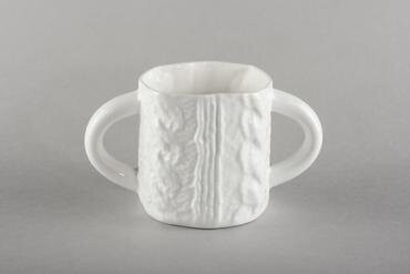 Porcelāna adīts cukurtrauks
