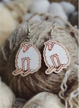 СЕРЬГИ  “ОВЕЧКИ”