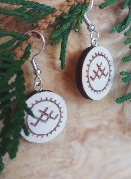 СЕРЬГИ  “ЗНАК АУСТРЫ”