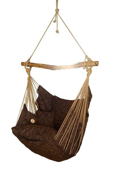 Hammock  chair- šūpuļkrēsls 378 brūns/brūns