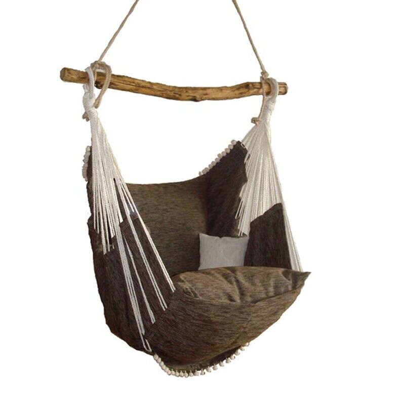 Hammock  chair- šūpuļkrēsls 367 brūns/brūns