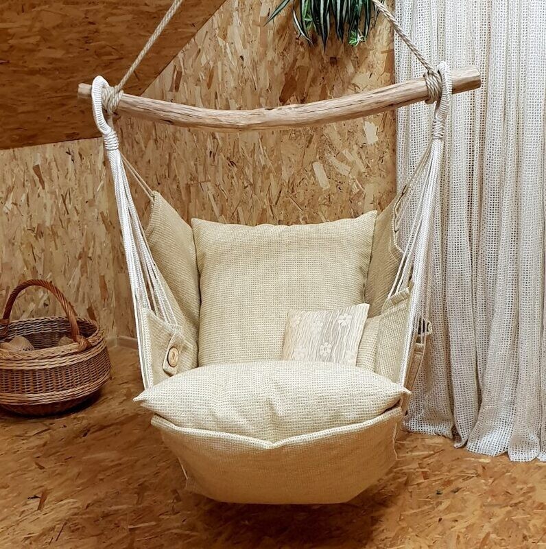 Hammock  chair- šūpuļkrēsls 510 terracotta