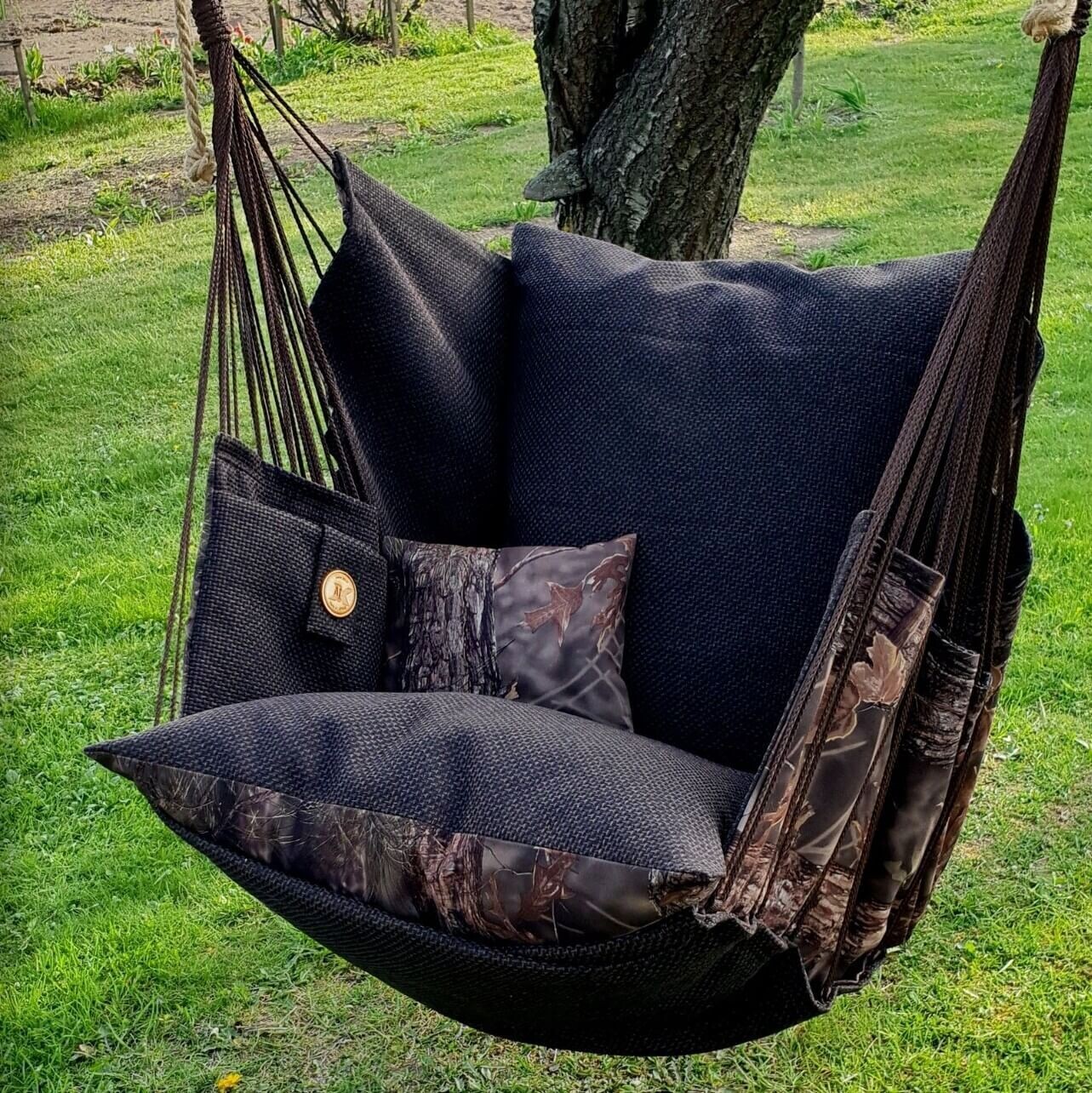 Hammock  chair- šūpuļkrēsls 513 brūns/brūns