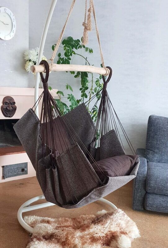 Hammock  chair- šūpuļkrēsls 562 brūns