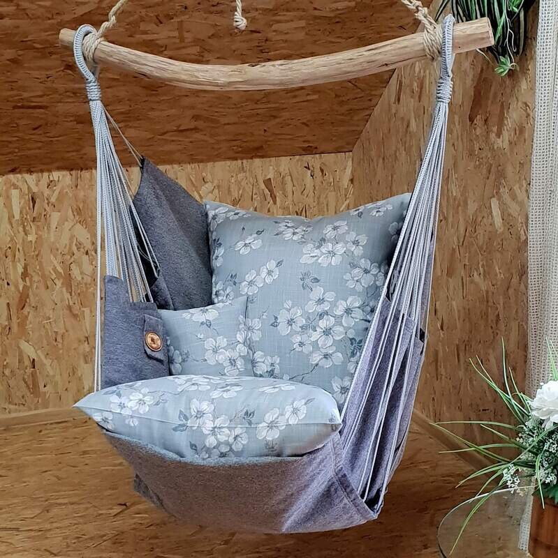 Hammock  chair- šūpuļkrēsls 523 zaļš/zaļš