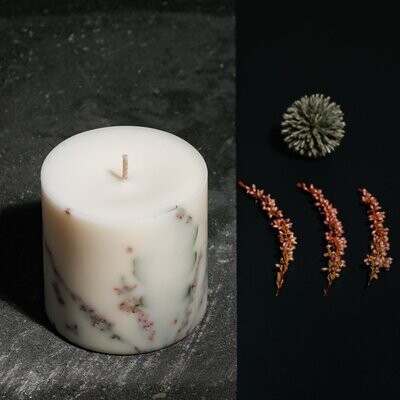 Sojas vaska svece ar Priežu meža aromātu