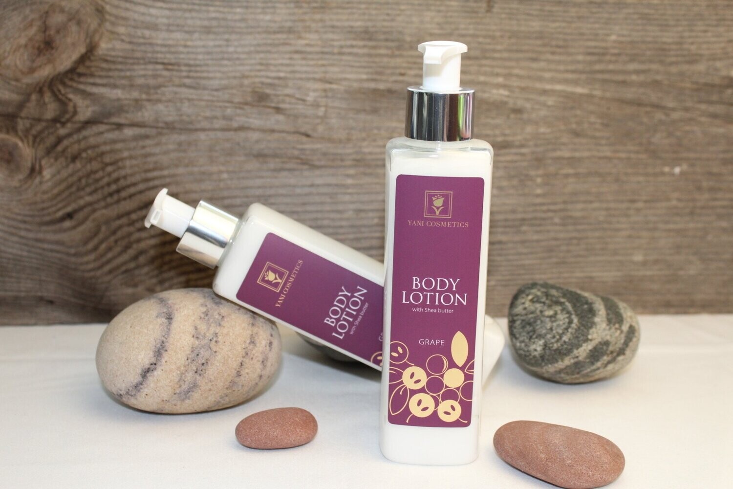 Body lotion- Yani Cosmetics, Aromāts: Vīnoga