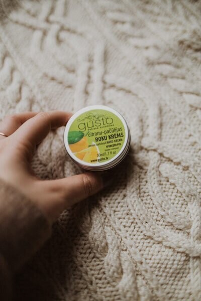 Gusto Citronu-pačūlijas roku krēms