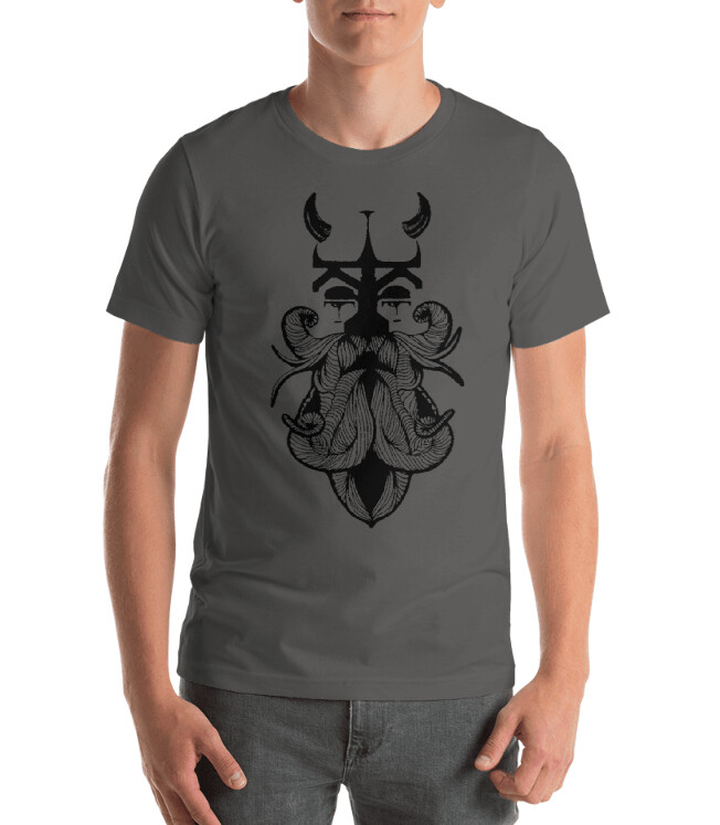 Vīriešu t-krekls VIKINGS, KRĀSA: MELNA
