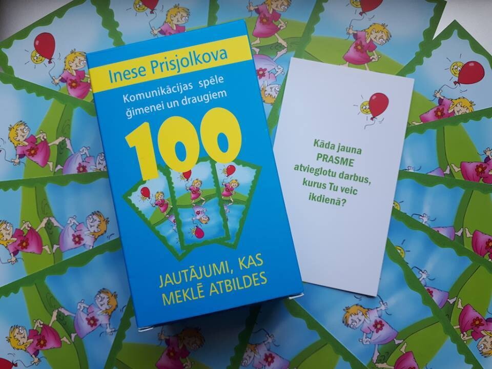 Sarunāšanās Spēle ”100 jautājumi, kas meklē atbildes”