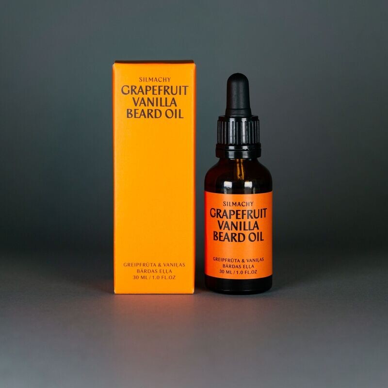 Bārdas eļļa greipfrūts un vaniļa – normālai ādai 30ml