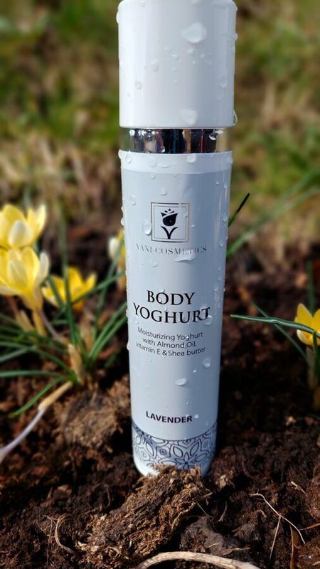 Ķermeņa jogurts ar lavandas aromātu