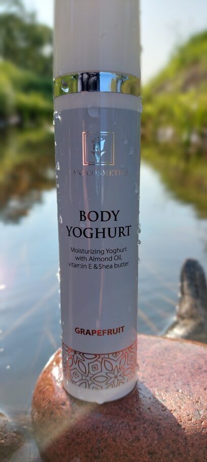 Ķermeņa jogurts ar greipfrūta aromātu