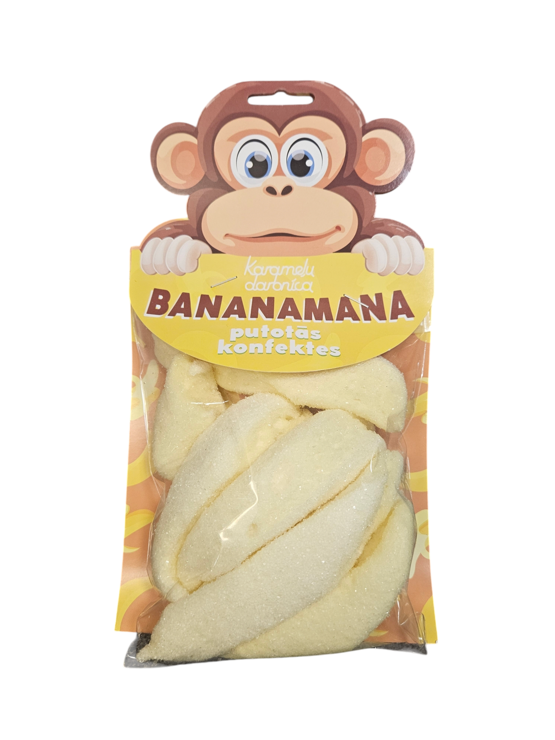 Putotā konfekte BANANAMANA