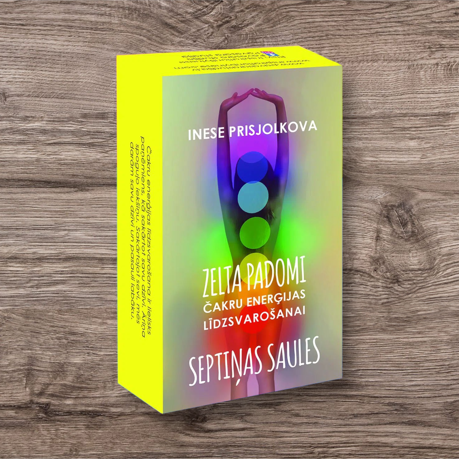 Kārtis “ZELTA PADOMI ČAKRU ENERĢIJAS LĪDZSVAROŠANAI” SEPTIŅAS SAULES