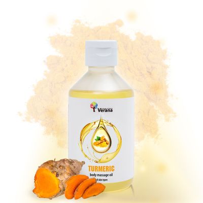 Verana Masāžas eļļa ķermenim, Kurkuma Verana Masāžas eļļa ķermenim, Kurkuma