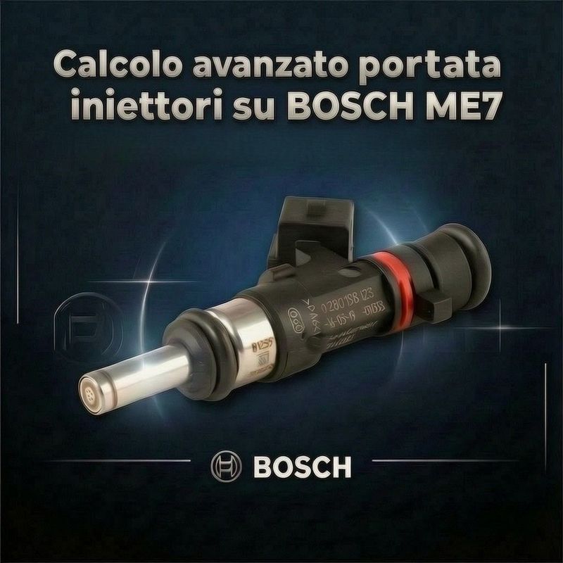 Calcolo Avanzato portata iniettori BOSCH