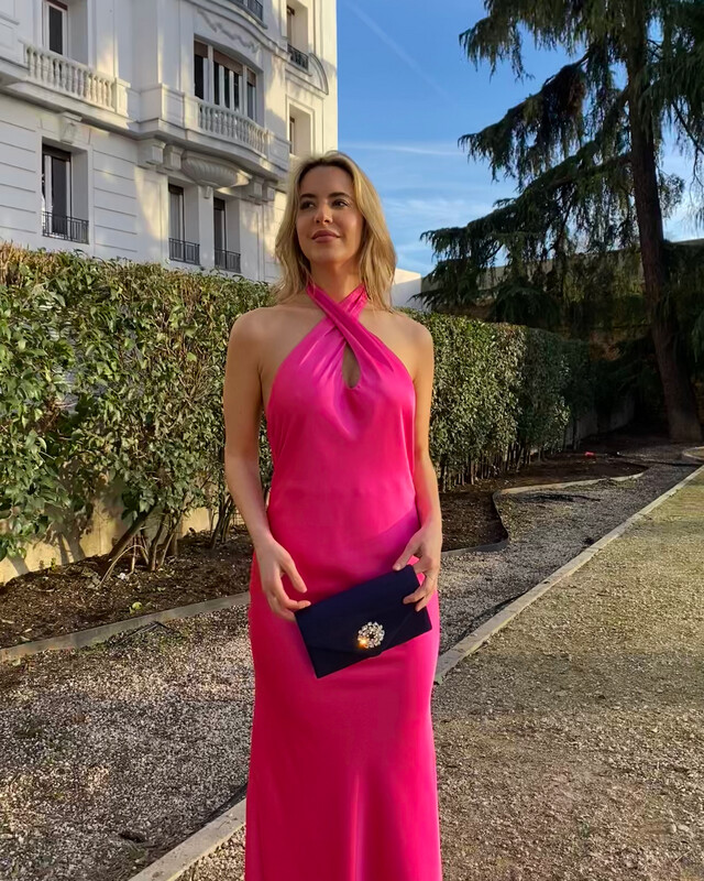 Vestido Alexa Fucsia
