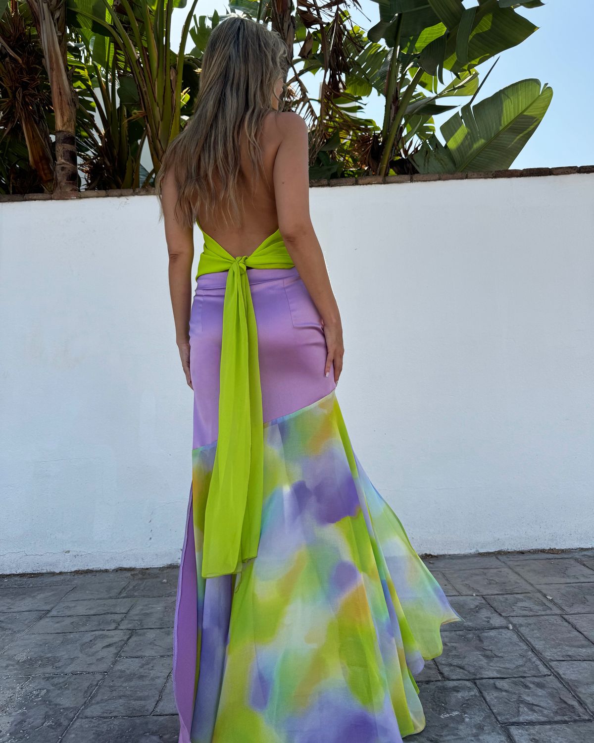 Falda Bicolor