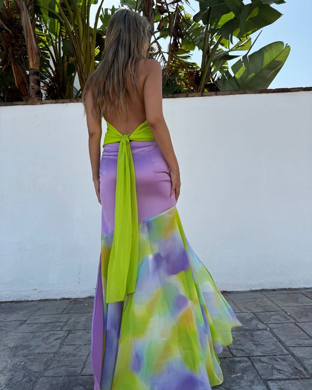 Falda Bicolor