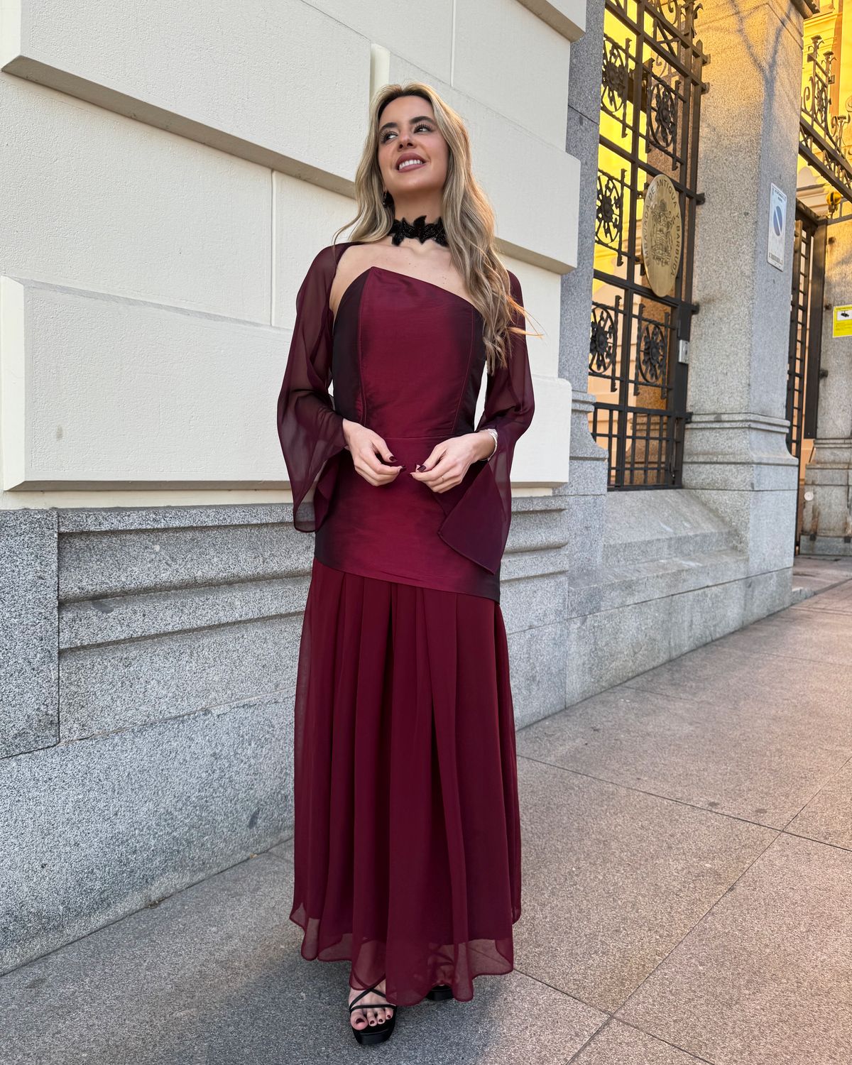 Vestido Carlota sin abertura