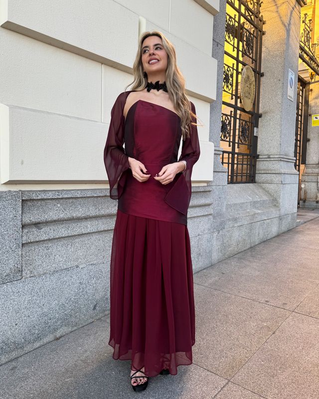 Vestido Carlota sin abertura