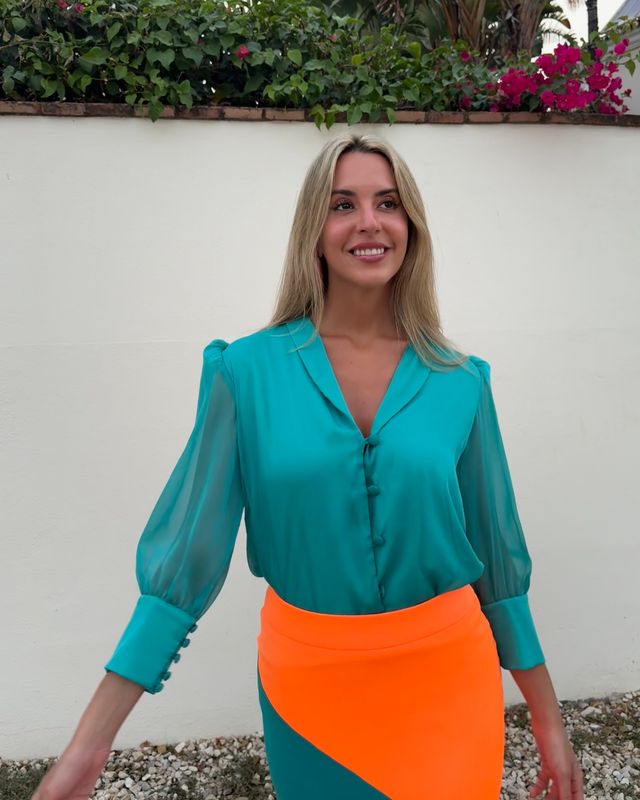 Blusa de Gasa