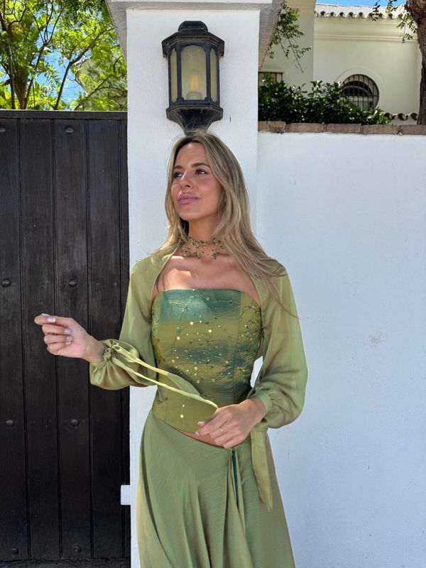 Manguitas gasa puño