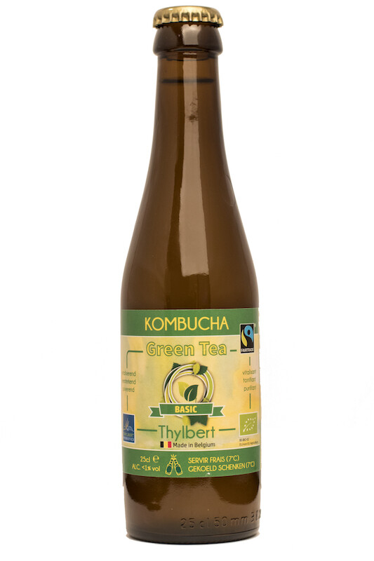 Thylbert Kombucha Green Tea Basic - 6x25cl - BIO + FT